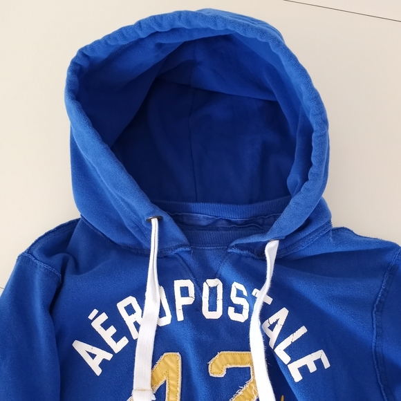 Men's Aeropostale Pullover Graphic Hoodie Size XS - Picture 9 of 14